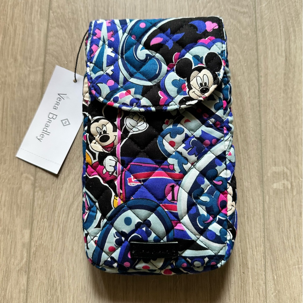 Vera Bradley Carson Cellphone Crossbody Mickey